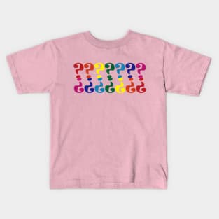 Question Rainbow Kids T-Shirt